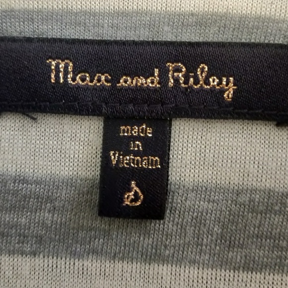 Mac & Riley Blazer stripped black and gray - Picture 2 of 6